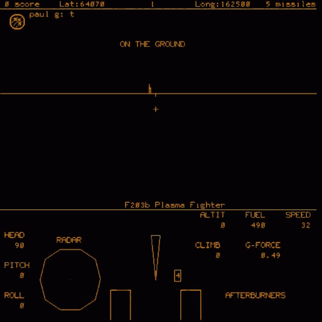 Airfight该游戏是有史以来第一个 3D 飞行模拟器，同时也是第一个多人飞行模拟器