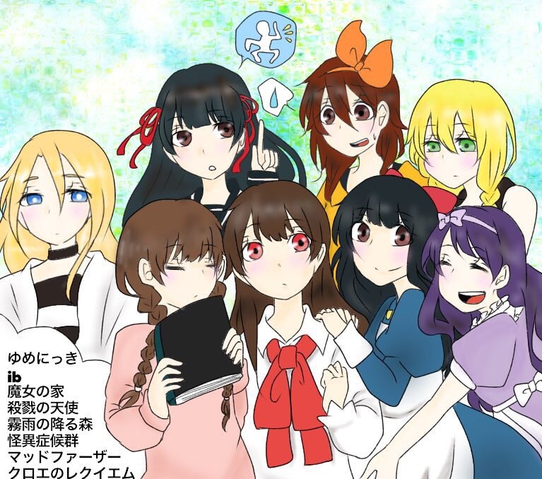 《四大免费恐怖RPG游戏》，这是 21世纪 10年代 开始流行的一个游戏清单，有时也被叫做《四大萝莉恐怖RPG游戏》，这四款游戏通常被认为是:《Ib》《魔女之家》《狂父》和《梦日记》但这些游戏只有《狂父》没有中文以及日语的 Wikipedia 页面，只有英文页面